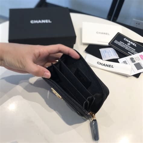 chanel a80603|Boy chanel flap card holder .